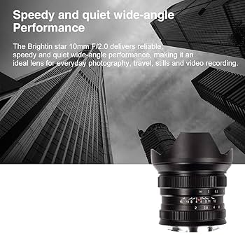 星曜Brightin star 12mm f2.0広角レンズ フジXマウント Amazon.co.jp: Brightin Star 12mm f/2 超広角マニュアル